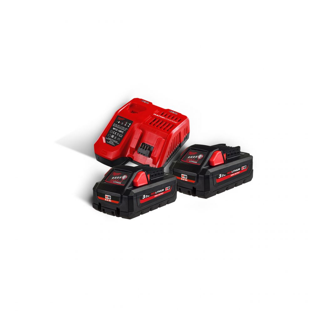 Milwaukee - High Output 18V Starterset M18 (M18 HNRG-302) 